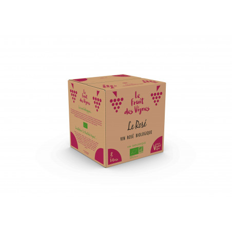 BIB 3L - LE ROSÉ - Le Fruit des Vignes