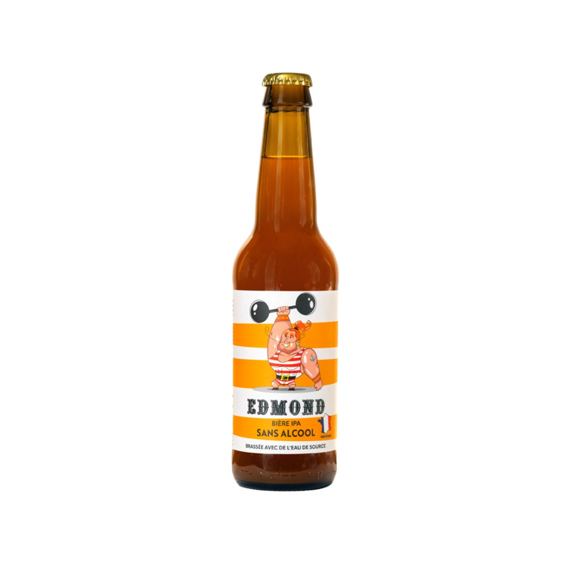 EDMOND - BIERE IPA SANS ALCOOL - 33cl