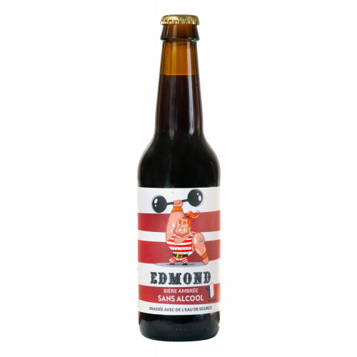EDMOND - BIERE "DARK AMBER" SANS ALCOOL - 33cl