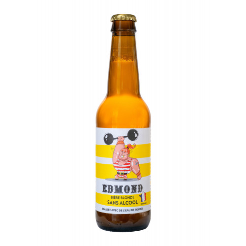 EDMOND - BIERE BLONDE SANS ALCOOL - 33cl