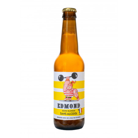 EDMOND - BIERE BLONDE SANS ALCOOL - 33cl