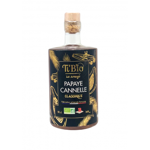 TI'BIO PAPAYE CANELLE - Rhum arrangé