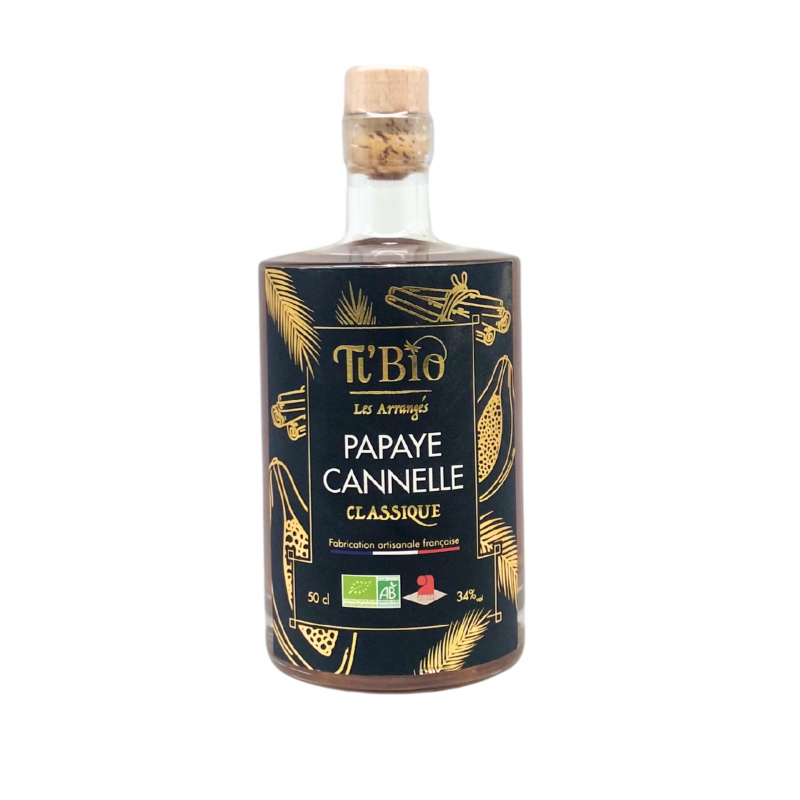 TI'BIO PAPAYE CANELLE - Rhum arrangé