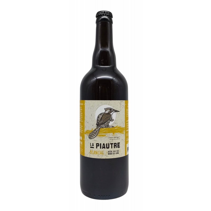 LA PIAUTRE BLANCHE - Bière d'Anjou - 75cl