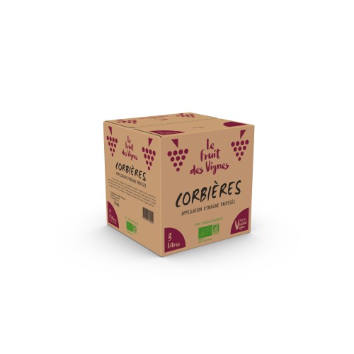 BIB 3L - AOP CORBIERES - Le Fruit des Vignes