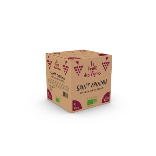 BIB 3L - AOP SAINT CHINIAN - Le Fruit des Vignes