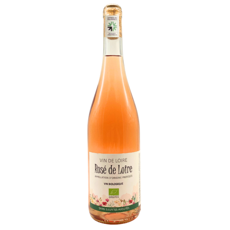 AOP ROSÉ DE LOIRE - Domaine des hautes gohardes - SANS SO² AJOUTÉS