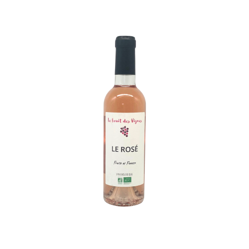 DEMI BOUTEILLE - LE ROSÉ - Le Fruit des Vignes VDCE