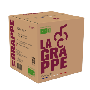 BIB 3L - ROUGE SYRAH - VIN DE FRANCE - La Grappe
