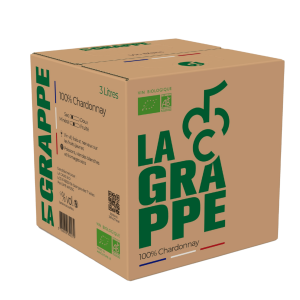 BIB 3L - BLANC CHARDONNAY - VIN DE FRANCE - La Grappe