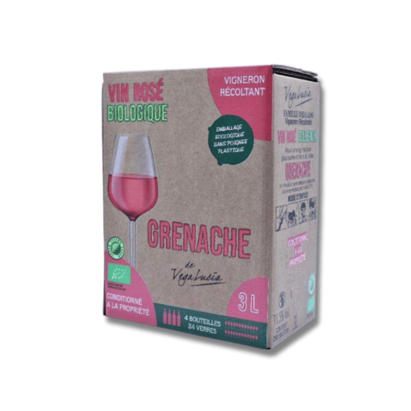 BIB 3L - GRENACHE VEGA LUCIA ROSE - Famille Delgado