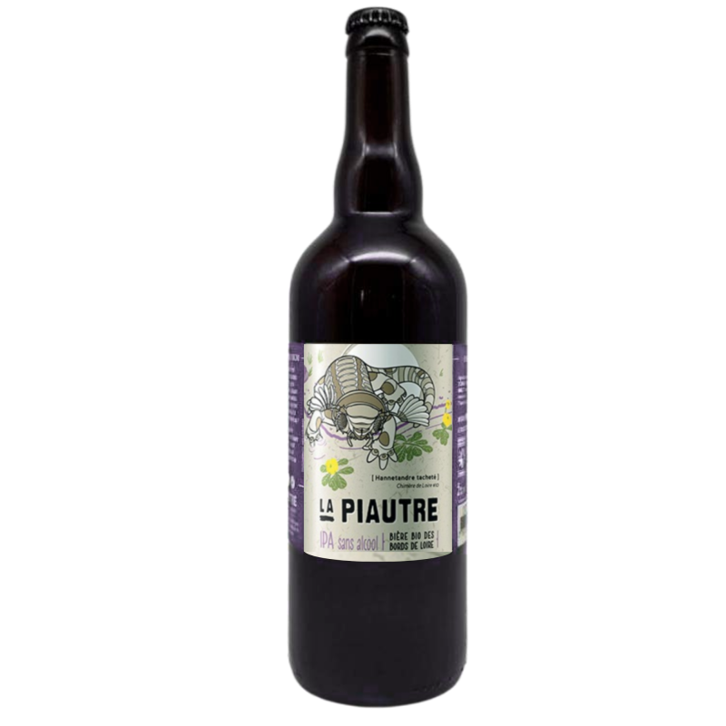 IPA SANS ALCOOL 75cl - La Piautre