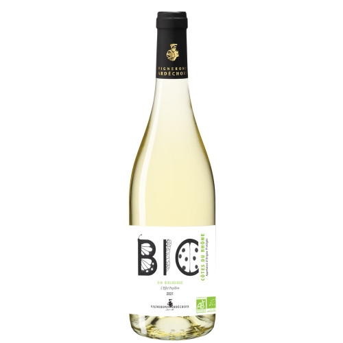 AOP CÔTES DU RHÔNE BLANC 2022  - Vignerons Ardechois