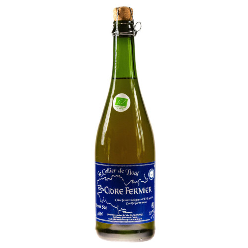 CIDRE DEMI-SEC FERMIER BRETON - Cidrerie Boäl