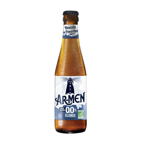 AR-MEN - Bière Sans Alcool Blonde - 25cl
