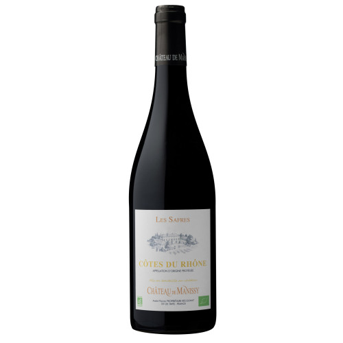 AOP COTES DU RHONE 2019 - Les Safres Rouge Château de Manissy