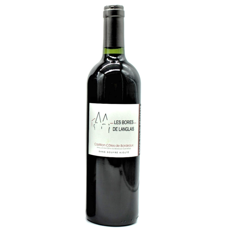 AOP CASTILLON 2016 - Les Bories de Langlais Ss Sulfites ajoutés