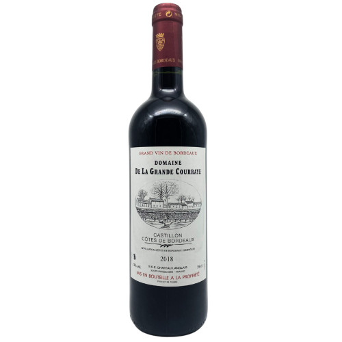 AOP COTES DE CASTILLON 2019 - Dne Grande Courraye
