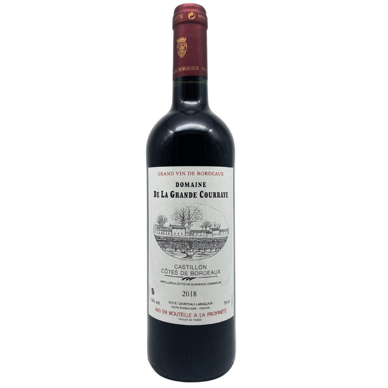 AOP COTES DE CASTILLON 2019 - Dne Grande Courraye