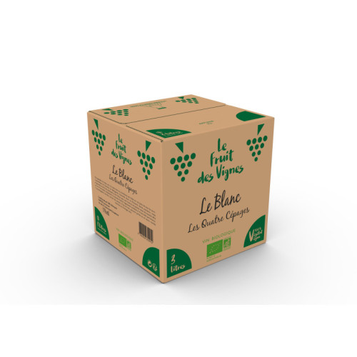 BIB 3L - LE BLANC - Le Fruit des Vignes