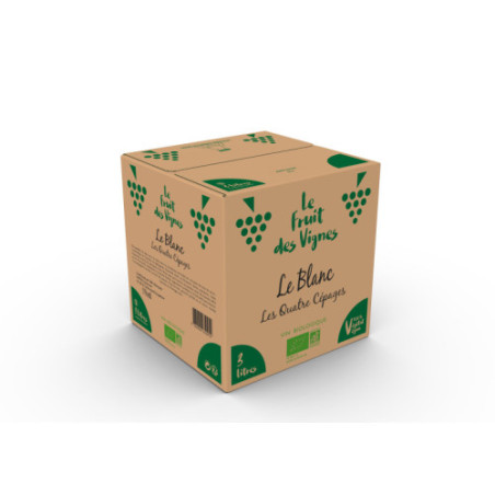 BIB 3L - LE BLANC - Le Fruit des Vignes