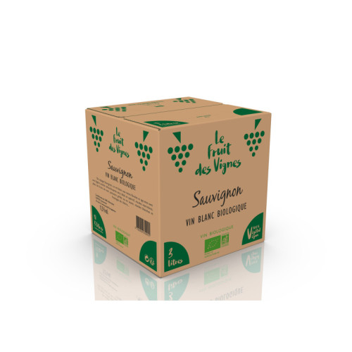 BIB 3L - SAUVIGNON - Le Fruit des Vignes