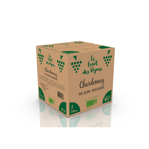 BIB 3L - CHARDONNAY - Le Fruit des Vignes