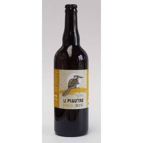 LA PIAUTRE BLANCHE - Bière d'Anjou - 75cl