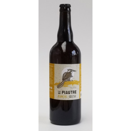LA PIAUTRE BLANCHE - Bière d'Anjou - 75cl