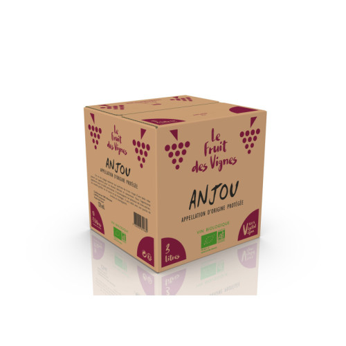 BIB 3L - AOP ANJOU ROUGE - Le Fruit des Vignes