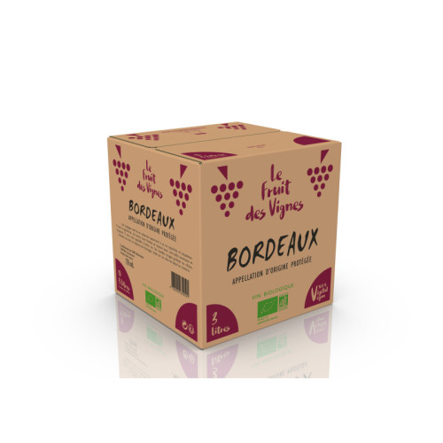 BIB 3L - AOP BORDEAUX - Le Fruit des Vignes