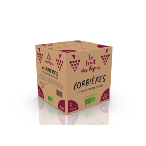 BIB 3L - AOP CORBIERES - Le Fruit des Vignes