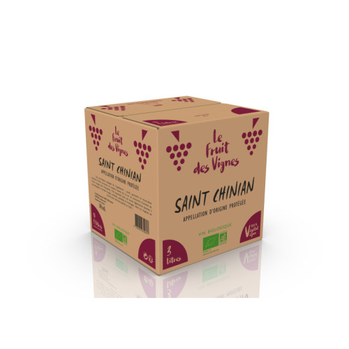 BIB 3L - AOP SAINT CHINIAN - Le Fruit des Vignes