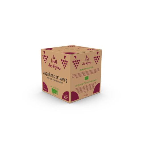 BIB 3L - AOP COSTIÈRES DE NÎMES - Le Fruit des Vignes