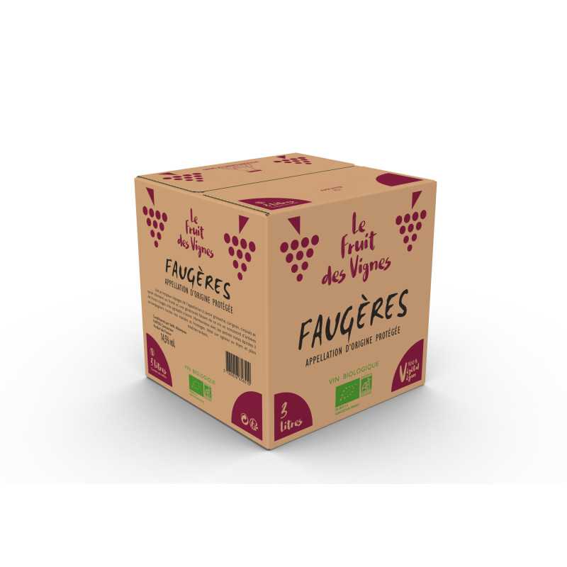 BIB 3L - AOP FAUGÈRES - Le Fruit des Vignes