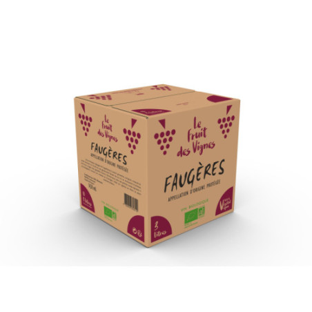 BIB 3L - AOP FAUGÈRES - Le Fruit des Vignes