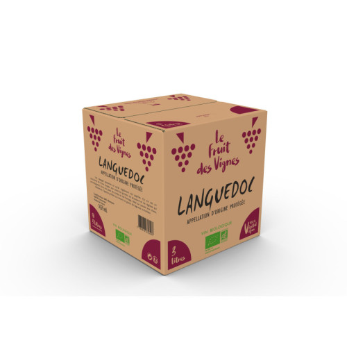BIB 3L - AOP LANGUEDOC - Le Fruit des Vignes