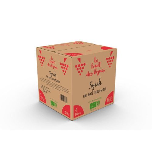 BIB 3L - SYRAH ROSÉ - Le Fruit des Vignes