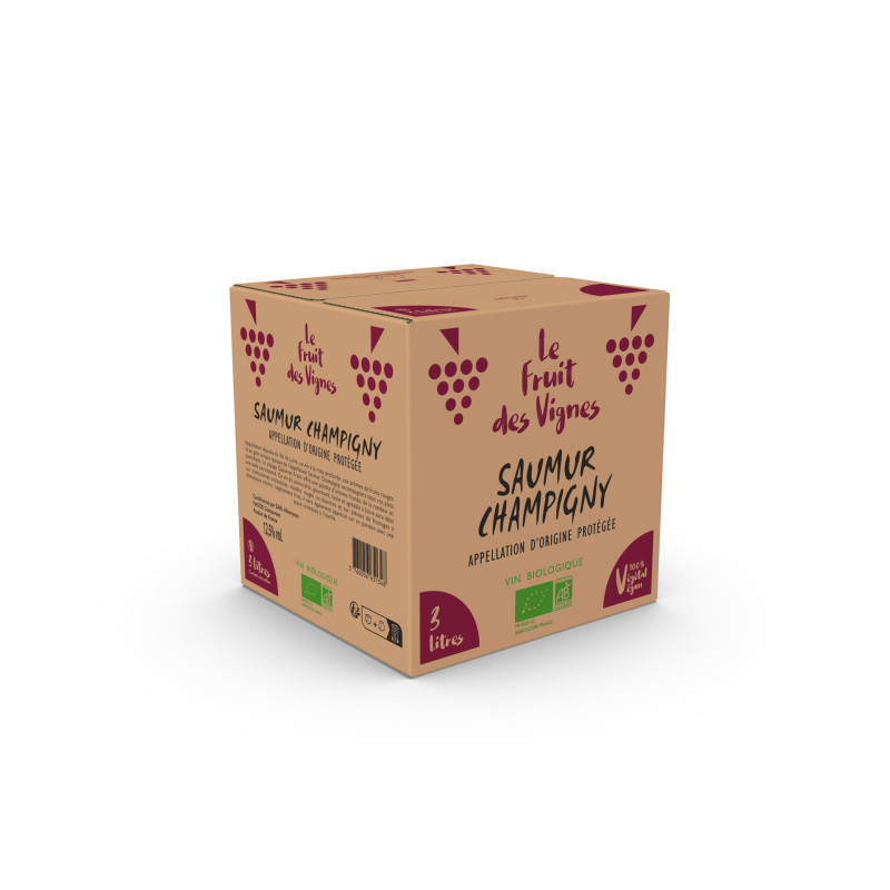 BIB 3L - AOP SAUMUR CHAMPIGNY - Le Fruit des Vignes BIB 3L - AOP SAUMUR CHAMPIGNY - Le Fruit des Vignes