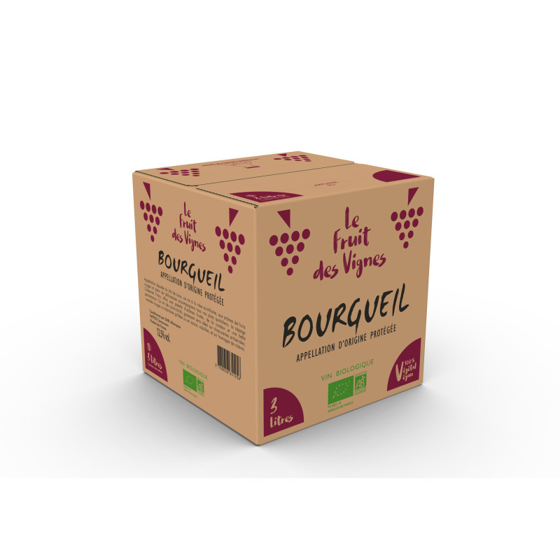 BIB 3L - AOP BOURGUEIL - Le Fruit des Vignes