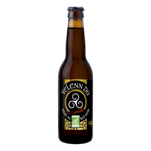 TELENN DU - Bière brune Bretonne - 33cl