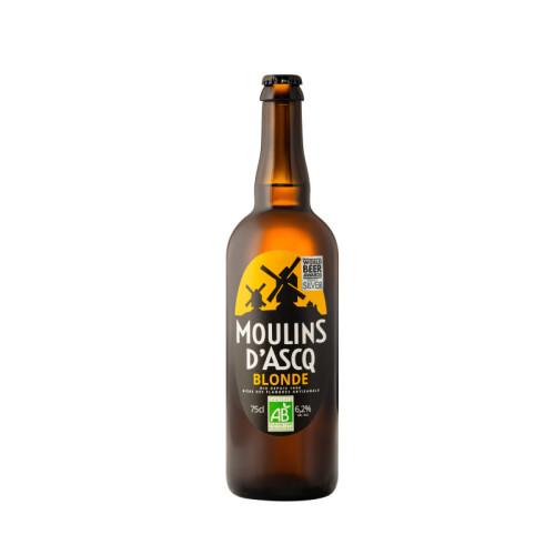 MOULINS D'ASCQ - Bière Blonde - 75cl