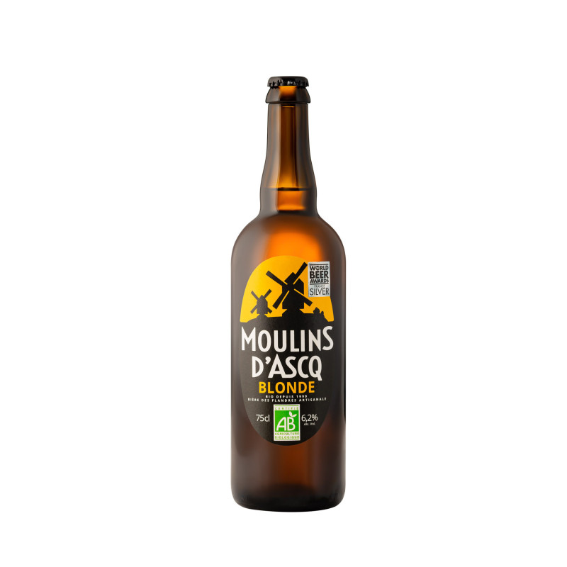 MOULINS D'ASCQ - Bière Blonde - 75cl