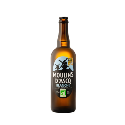 MOULINS D'ASCQ - Bière Blanche - 75cl