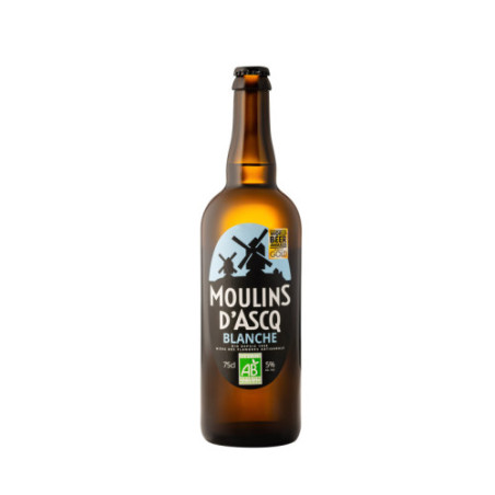 MOULINS D'ASCQ - Bière Blanche - 75cl