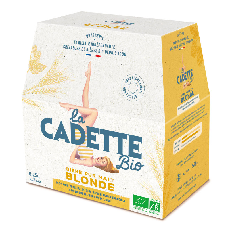 PACK CADETTE BIERE - Blonde PACK CADETTE BIERE - Blonde