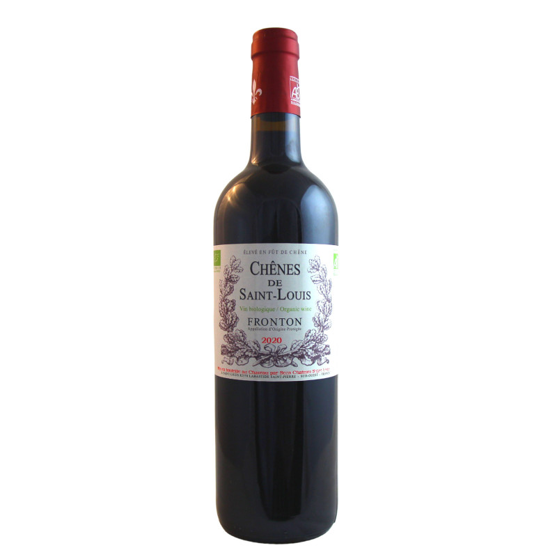 AOP FRONTON Rouge 2020 - Chenes du Château Saint Louis